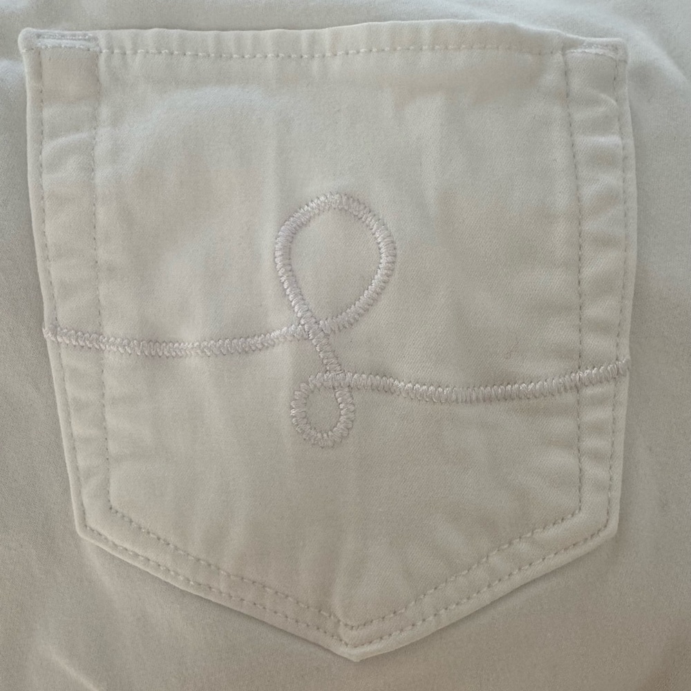 Lilly Pulitzer Bright White Ankle Straight Leg Jeans - Picture 4 of 6